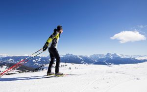 Langlaufen auf der Villanderer Alm in Südtirol